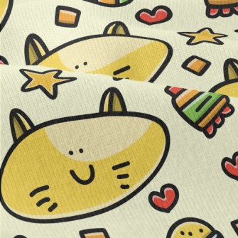 Cartoon Big Face Cat Modern Jersey