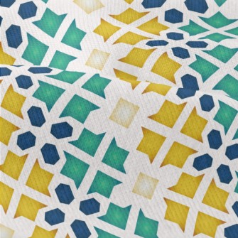 Flower Shaped Block Splicing Modern Jersey