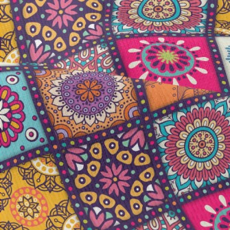 Lattice Wheal Flower Modern Jersey