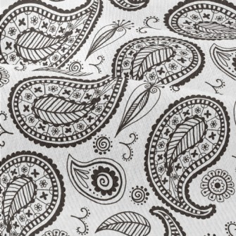 Simple Style Paisley Flower Modern Jersey