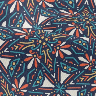 Kaleidoscope Of Flowers Modern Jersey