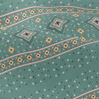 Ethnic Style Ribbon Modern Jersey