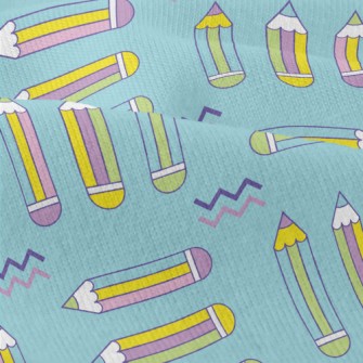 Fluorescent Pink Pencil Modern Jersey