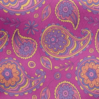 Dreamy And Beautiful Paisley F Jersey Backed Fleece