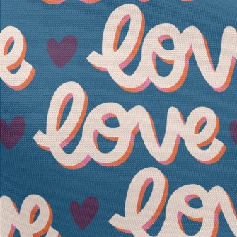 Write Love All Over The Grass Pongee