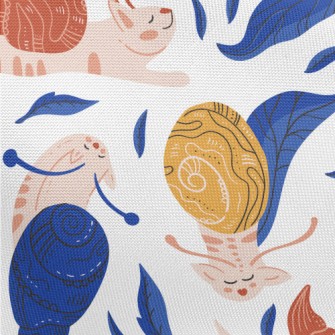 Cat Disguised As Snail Pongee