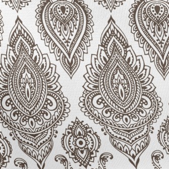 Mysterious Vintage Damask Pongee