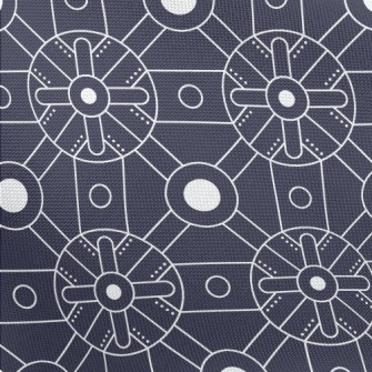 Deformed Square Circle Pongee