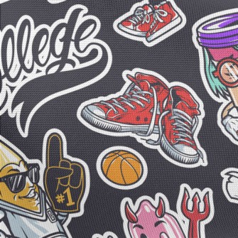 Hip Hop Stationery Doll Pongee