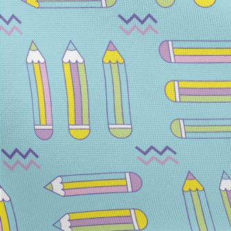 Fluorescent Pink Pencil Pongee