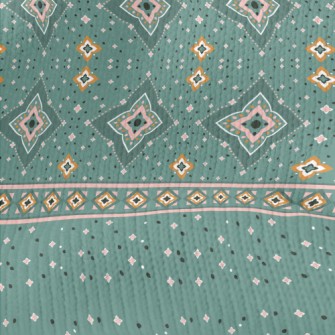 Ethnic Style Ribbon Stretch Jersey