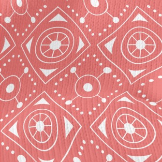 Simple Line Circle Stretch Jersey
