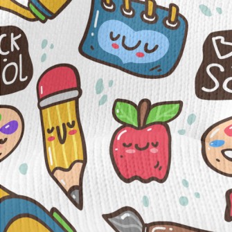 School Painting Supplies Stretch Jersey