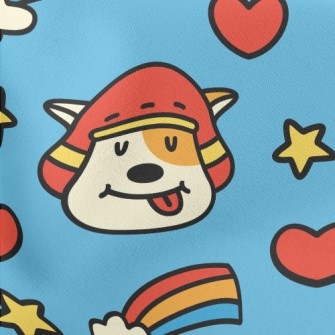 Playful Tongue Sticking Out Do Lightweight Cotton Poplin