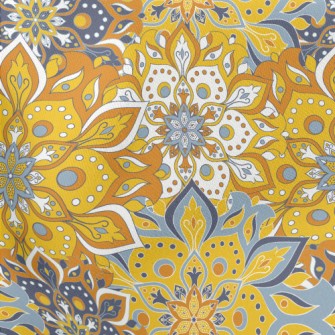 Dazzling Flower Lightweight Cotton Poplin