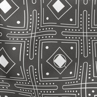 Deformed Square Circle Lightweight Cotton Poplin
