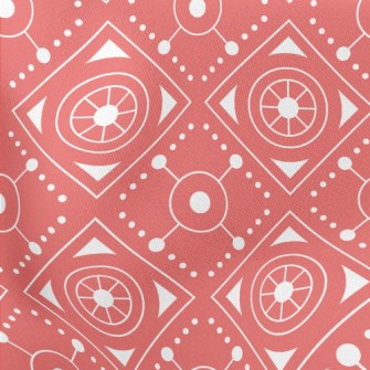 Simple Line Circle Lightweight Cotton Poplin