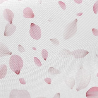 Soft Pink Petals Midweight Cotton Poplin