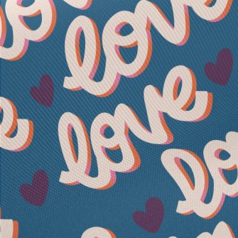 Write Love All Over The Grass Midweight Cotton Poplin