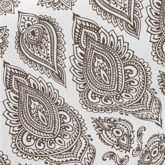 Mysterious Vintage Damask Midweight Cotton Poplin