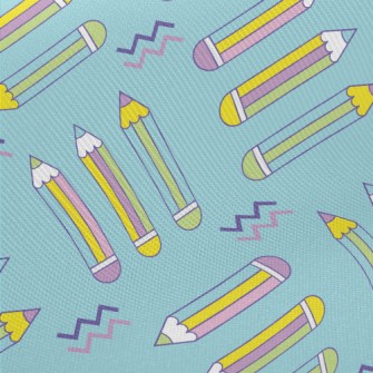 Fluorescent Pink Pencil Midweight Cotton Poplin