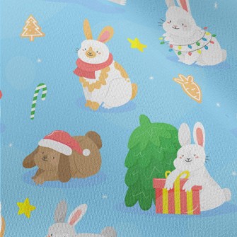 Bunny Christmas Party Chiffon