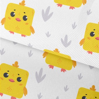 Yellow Cube Chicken Waterproof Oxford