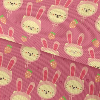 Cat In Rabbit Ear Hat Waterproof Oxford