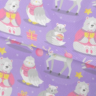 Cute Animals Opening Gifts Waterproof Oxford