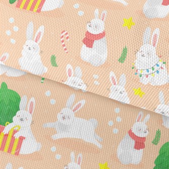 Pet Bunny Opening Presents Waterproof Oxford