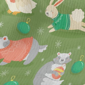 Christmas Party Animals Terry