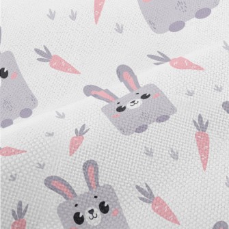 Cute Cube Rabbit Performance Linen