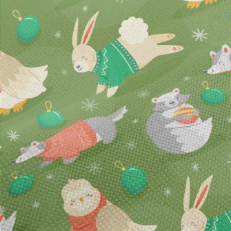 Christmas Party Animals Performance Linen