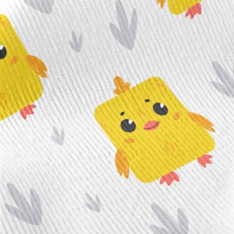 Yellow Cube Chicken Standard Corduroy