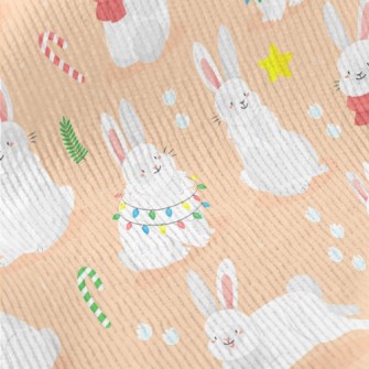 Pet Bunny Opening Presents Standard Corduroy