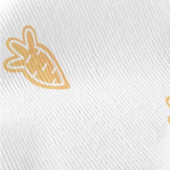 Carrot Shaped Cookies Standard Corduroy