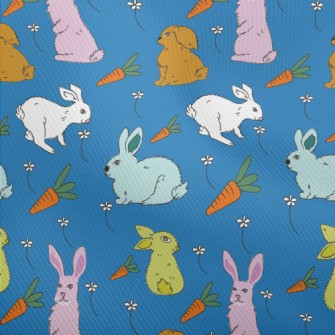 Hand Drawn Rabbit And Carrot D Dobby