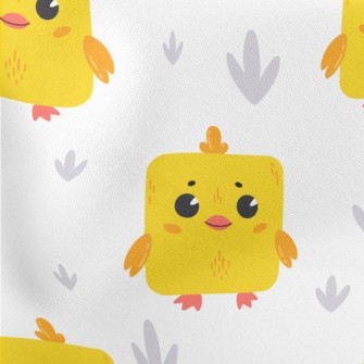 Yellow Cube Chicken Stretch Ponte