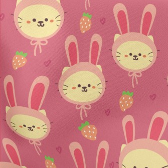 Cat In Rabbit Ear Hat Stretch Ponte