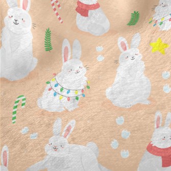 Pet Bunny Opening Presents Minky