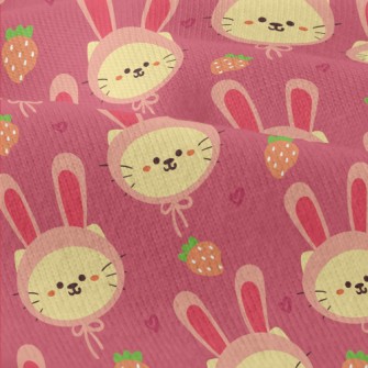 Cat In Rabbit Ear Hat Modern Jersey
