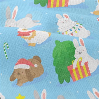 Bunny Christmas Party Modern Jersey