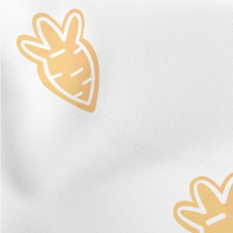Carrot Shaped Cookies Lightweight Cotton Poplin
