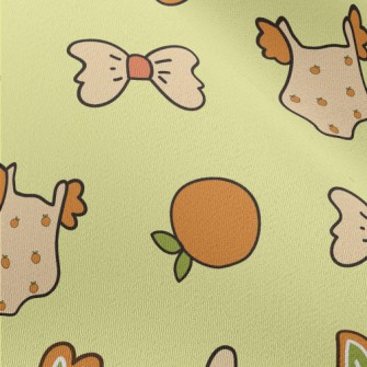 Orange Baby Products Chiffon