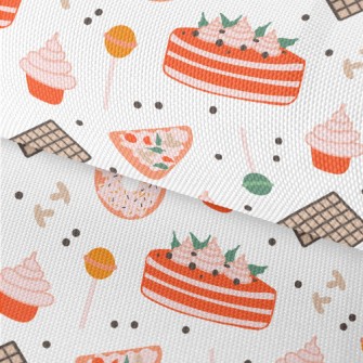 Delicious Food Doodles Waterproof Oxford