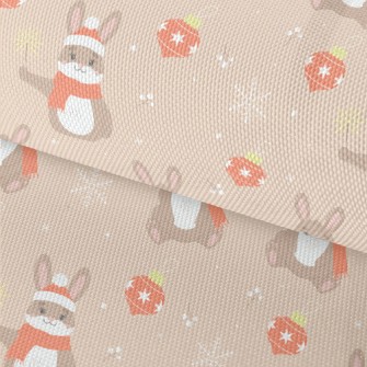 Cute Rabbit Playing With Fairy Waterproof Oxford