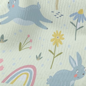 Forest Running Rabbit Terry