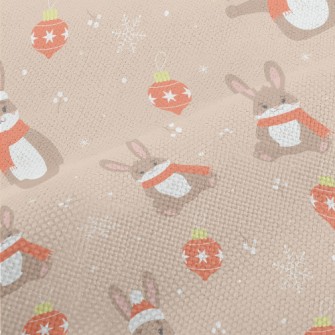 Cute Rabbit Playing With Fairy Performance Linen