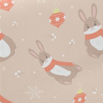 Cute Rabbit Playing With Fairy Twill