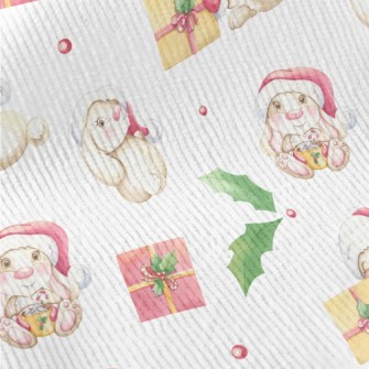 Watercolor Bunny For Christmas Standard Corduroy